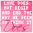 Animated contact sheet of a pink-themed buddy icon showing text and lip animation across 25 frames, with the phrase 'LOVE DOES NOT BEGIN AND END THE WAY WE SEEM TO THINK IT Does' displayed over a watercolor background that transitions to solid lips in later frames.