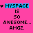 Pixelated text on bright pink background with blue-highlighted words and black asterisks, showing animation changes in highlighted segments.