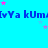 Blue background with repeating text and scattered pink and light blue stars.