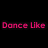 Pixelated text fragments in pink, green, and cyan on a black background with a gray rectangle.