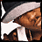 A 48x48 pixel buddy icon featuring a split composition with a person wearing a hat on the left and text elements on the right, displayed as part of an animated contact sheet.