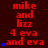 Red text on dark red background with blue star icons, displaying repeated phrases and star counts in a
