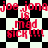 Red text on a black-and-white checkered background repeats 'joe jona is mad sick!!!' in multiple overlapping instances.