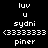 Pixelated white text on black background arranged in two vertical with repeated phrases and symbols