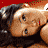 Animated contact sheet showing a woman in black lingerie lying on her side with changing poses and expressions across five frames, featuring repeated "COOLBUDY.COM" watermark text.