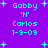 Pixelated cyan text on purple background with scattered cyan stars, displaying names and date in four repeated sections.