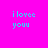 A static digital image with a bright pink background displaying repeated text "ilovee youu" in cyan and red pixelated font, with one instance of the name "Max" at bottom left.