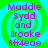 Four identical pixelated icons arranged in a , each featuring a green spiral background with cyan and purple text reading "Maddie Sydd and Brooke Bf4ege"