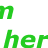 Green text repeatedly spelling 'love' in various distorted forms on a white background with partial gray overlay.