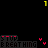Animated sequence of text-based icons with rainbow-colored letters, pink heart symbols, and yellow '1' numerals on a black background.