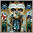 Pixelated image of a figure with a bandaged head and blue accents, next to a white with black text and a red heart symbol
