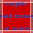 Red background with white lines and blue pixelated text reading 'coughlin', 'field hockey', and 'is love<3' in a static layout