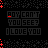 pixelated text and rainbow starbursts on black background, with 'BOY CAN'T YOU SEE? I LOVE YOU' repeated in dark gray