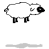 Animated contact sheet of a cartoon sheep bouncing across multiple frames with varying shadows and one frame showing red text overlays.