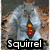 six distinct pixelated images with text labels, each depicting different subjects and symbols