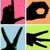 Animated sequence of hand gestures on colored backgrounds: pink, orange, light blue, and yellow alternate between 'L' shape, 'O' shape, and 'V' shape hand positions