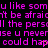 A static image with repeating pink text on a black background, featuring small orange heart symbols scattered throughout the text.