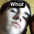 A four- shows a person's face with changing text overlays and facial features