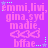 Pixelated text and symbols on a purple background with light blue stars and dots, arranged in a pattern