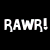 A four- with text overlays: 'RAW' on black, 'It's', and two images of a person labeled 'Fred'