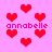 Pixelated red hearts and pink text on a light pink background with animated heart shapes.