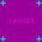 Purple background with cyan plus signs and pink 'Lexi<33' text repeated across the image.