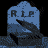 Animated ghost rises from a tombstone with 'R.I.P.' text, transitioning through showing movement