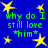 Blue background with yellow stars and green text reading 'why do I still love *him*' repeated four times in a pattern