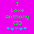 Green pixelated text on bright pink background reads 'I Love Anthony <33' with blue and purple star-like symbols below, two variations of symbol arrangement visible.