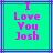 Two identical display 'I Love You Josh' in pink pixelated text on a teal background with purple lines