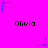 Static image with bright magenta background displaying repeated text and star-shaped elements.