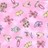 A static image of multiple small, pixelated icons scattered across a light pink background with subtle gradient variations.