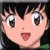 Four anime-style character portraits in a : top-left black-haired girl with brown eyes, top-right light blue-haired boy with golden-brown eyes, bottom-left dark purple-haired woman holding white object