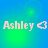 Pixelated text 'Ashley' with a heart symbol appears on a blue-green gradient background, showing subtle animation changes across four views.