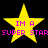 Four yellow stars with pink text on a black background, arranged in two of two