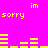 A static image with a bright pink background and yellow pixelated text and bar graphics.