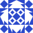 Blue and white pixelated grid with four corner diamonds, central circles, and side arrows on a blue background.
