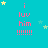 A turquoise background with repeated pink text 'i luv him' and dotted lines, surrounded by yellow and light green stars.