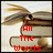 Stack of books with open pages, red pixelated text changes across four : 'All The Words', 'I Write', 'Just Don't Impress'