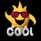 Animated sun icon with sunglasses and 'COOL' text, displaying varied arm positions across frames.