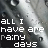 six identical showing a black background with white text reading 'all I have are rainy days' over a metallic surface with water droplets