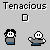Pixel art contact sheet showing two frames of an animated AIM buddy icon with text and character sprites on a gray background.