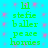 A static image with a bright cyan background featuring repeated green text and pink star-like patterns.