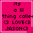 A pink square icon with black pixelated text reading "its a lil thing called <3 LOVE<3 JASON<3" and white border, featuring animated heart or star symbols in bottom-right corner.