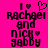 Pixelated text on bright pink background with heart symbols replacing 'love' in phrases, showing two states of animation.