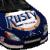 Animated contact sheet showing sequential frames of a blue race car icon with "RUST" branding and large white number 2, transitioning from full vehicle to partial number display against gray background.