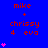 Blue background with red text 'mike + chrisssy 4 eva' and pink heart symbols animating in vertical sequences across three