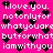A static image with a bright pink background filled with repeating white text and black heart symbols.