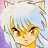 A pixelated anime-style character with white hair and cat ears on the left, next to a black background with 'Anime IM' text above 'c0m' in silver lettering on the right.