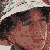 A pixelated animated sequence showing a person with brown hair in various poses and expressions, including side profiles and front-facing views with closed eyes, against a patterned background.